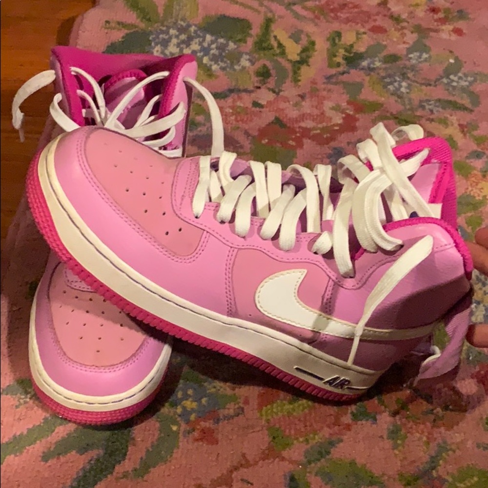 Nike hightop Air Force 1s